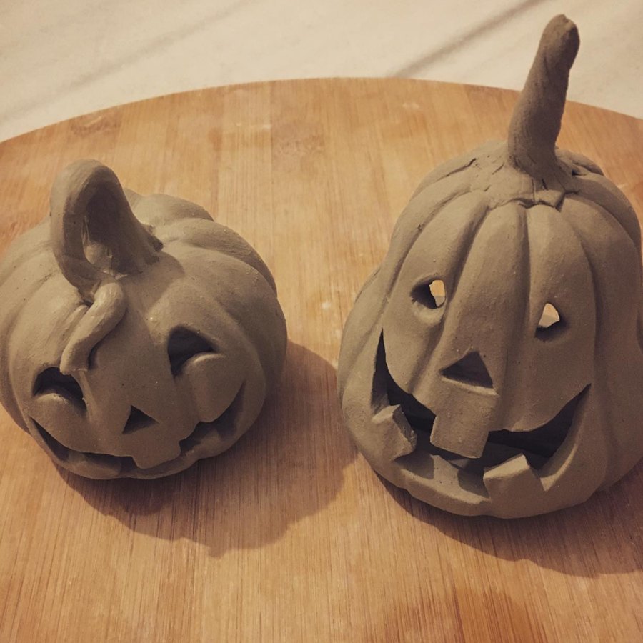 Pumpkin Tea-Light Holders